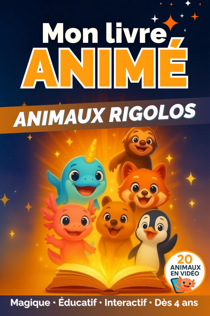 Mon Livre Animé des Animaux Rigolos