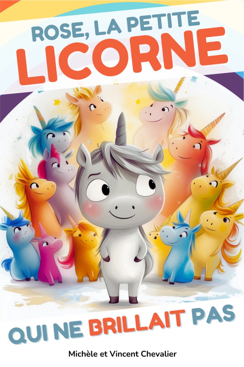 Rose, la petite licorne